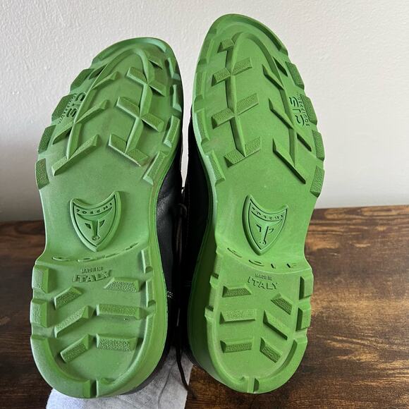Michael Toschi GX Golf Shoes 7 Mens Black Green Leather Luxury Outdoor Sport main image 8